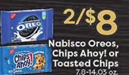 Rich's Fresh Market Nabisco Oreos, Chips Ahoy! or Toasted Chips offer