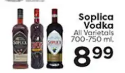 Rich's Fresh Market Soplica Vodka offer