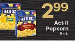 Rich's Fresh Market Act II Popcorn offer