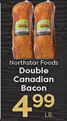 Rich's Fresh Market Northstar Foods Double Canadian Bacon offer
