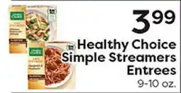Rich's Fresh Market Healthy Choice Simple Streamers Entrees offer