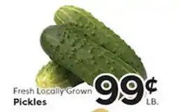 Rich's Fresh Market Fresh Locally Grown Pickles offer