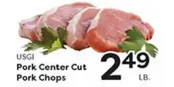 Rich's Fresh Market USGI Pork Center Cut Pork Chops offer