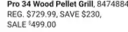 Ace Hardware Pro 34 Wood Pellet Grill offer