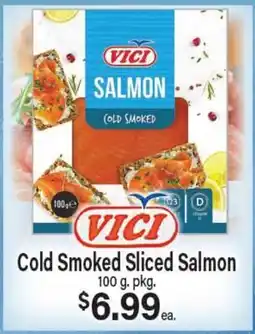 Angelo Caputo's Fresh Market VICI Cold Smoked Sliced Salmon offer