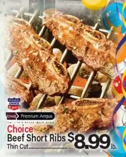 Angelo Caputo's Fresh Market Choice Beef Short Ribs offer