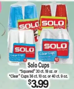 Angelo Caputo's Fresh Market Solo Cups offer