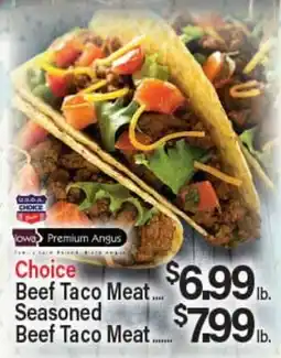 Angelo Caputo's Fresh Market Choice Beef Taco Meat ... Seasoned Beef Taco Meat offer