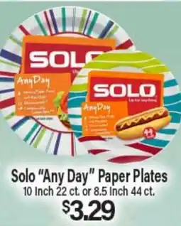 Angelo Caputo's Fresh Market Solo Any Day Paper Plates offer