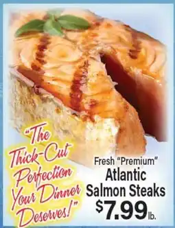 Angelo Caputo's Fresh Market Fresh Premium Atlantic Salmon Steaks offer