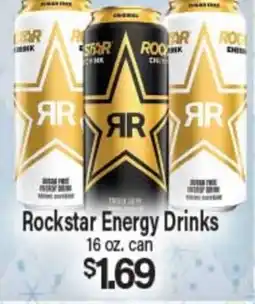 Angelo Caputo's Fresh Market Rockstar Energy Drinks offer