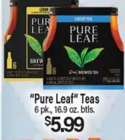 Angelo Caputo's Fresh Market Pure Leaf Teas offer