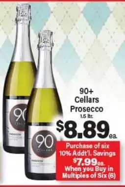 Angelo Caputo's Fresh Market 90+ Cellars Prosecco offer