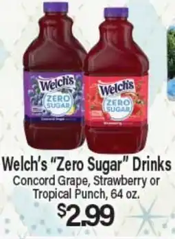 Angelo Caputo's Fresh Market Welch's Zero Sugar Drinks offer