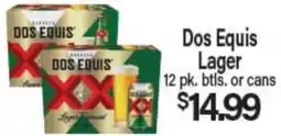 Angelo Caputo's Fresh Market Dos Equis Lager offer