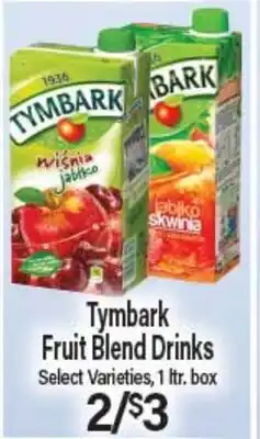 Angelo Caputo's Fresh Market Tymbark Fruit Blend Drinks offer