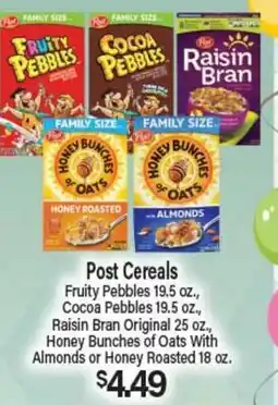 Angelo Caputo's Fresh Market Post Cereals offer