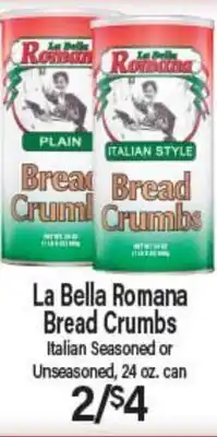Angelo Caputo's Fresh Market La Bella Romana Bread Crumbs offer