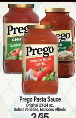 Angelo Caputo's Fresh Market Prego Pasta Sauce offer