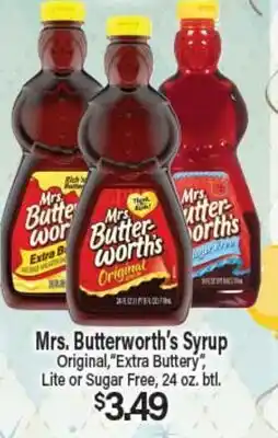 Angelo Caputo's Fresh Market Mrs. Butterworth's Syrup offer