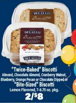 Angelo Caputo's Fresh Market Twice-Baked Biscotti offer