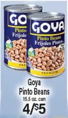 Angelo Caputo's Fresh Market Goya Pinto Beans offer