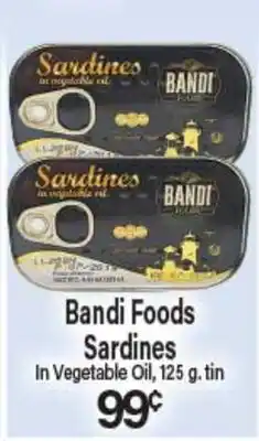 Angelo Caputo's Fresh Market Bandi Foods Sardines offer