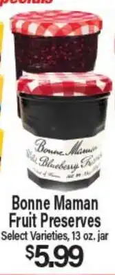 Angelo Caputo's Fresh Market Bonne Maman Fruit Preserves offer