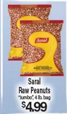 Angelo Caputo's Fresh Market Saral Raw Peanuts offer