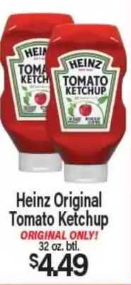 Angelo Caputo's Fresh Market Heinz Original Tomato Ketchup offer