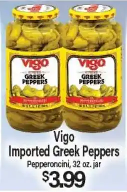 Angelo Caputo's Fresh Market Vigo Imported Greek Peppers offer