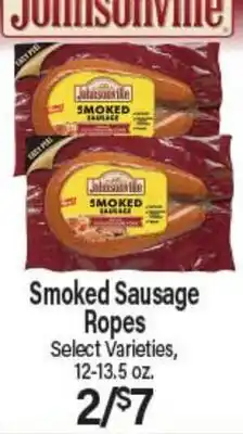 Angelo Caputo's Fresh Market Smoked Sausage Ropes offer