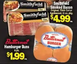 Angelo Caputo's Fresh Market Smithfield Smoked Bacon Original, Thick Cut offer