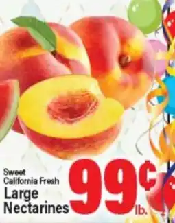 Angelo Caputo's Fresh Market Sweet California Fresh Large Nectarines offer