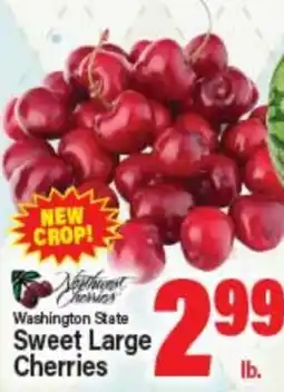 Angelo Caputo's Fresh Market Washington State Sweet Large Cherries offer