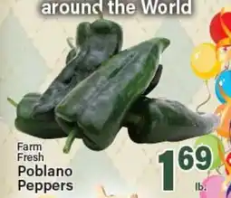Angelo Caputo's Fresh Market Farm Fresh Poblano Peppers offer