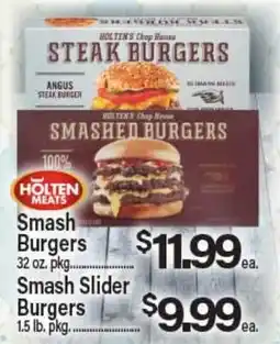 Angelo Caputo's Fresh Market Smash Burgers, Smash Slider Burgers offer