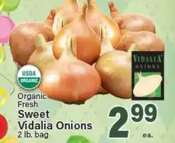 Angelo Caputo's Fresh Market Organic Fresh Sweet Vidalia Onions offer