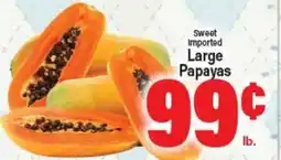 Angelo Caputo's Fresh Market Sweet Imported Large Papayas offer