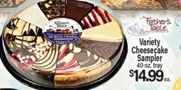 Angelo Caputo's Fresh Market Variety Cheesecake Sampler offer