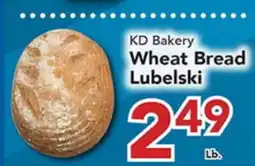 Eurofresh Market KD Bakery Wheat Bread Lubelski offer