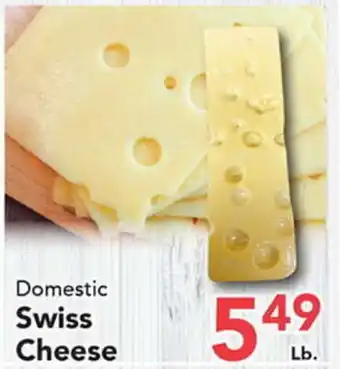 Eurofresh Market Domestic Swiss Cheese offer