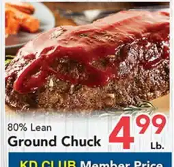 Eurofresh Market 80% Lean Ground Chuck offer