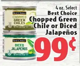 Eurofresh Market Select Best Choice Chopped Green Chile or Diced Jalapeños offer