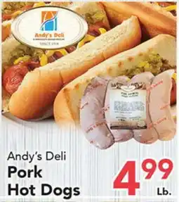 Eurofresh Market Andy's Deli Pork Hot Dogs offer