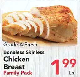 Eurofresh Market Grade A Fresh Boneless Skinless Chicken Breast offer