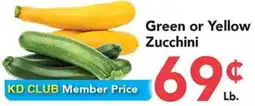 Eurofresh Market Green or Yellow Zucchini offer