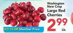 Eurofresh Market Washington New Crop Large Red Cherries offer