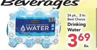 Eurofresh Market Best Choice Drinking Water offer