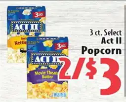 Eurofresh Market 3 ct. Select Act II Popcorn offer